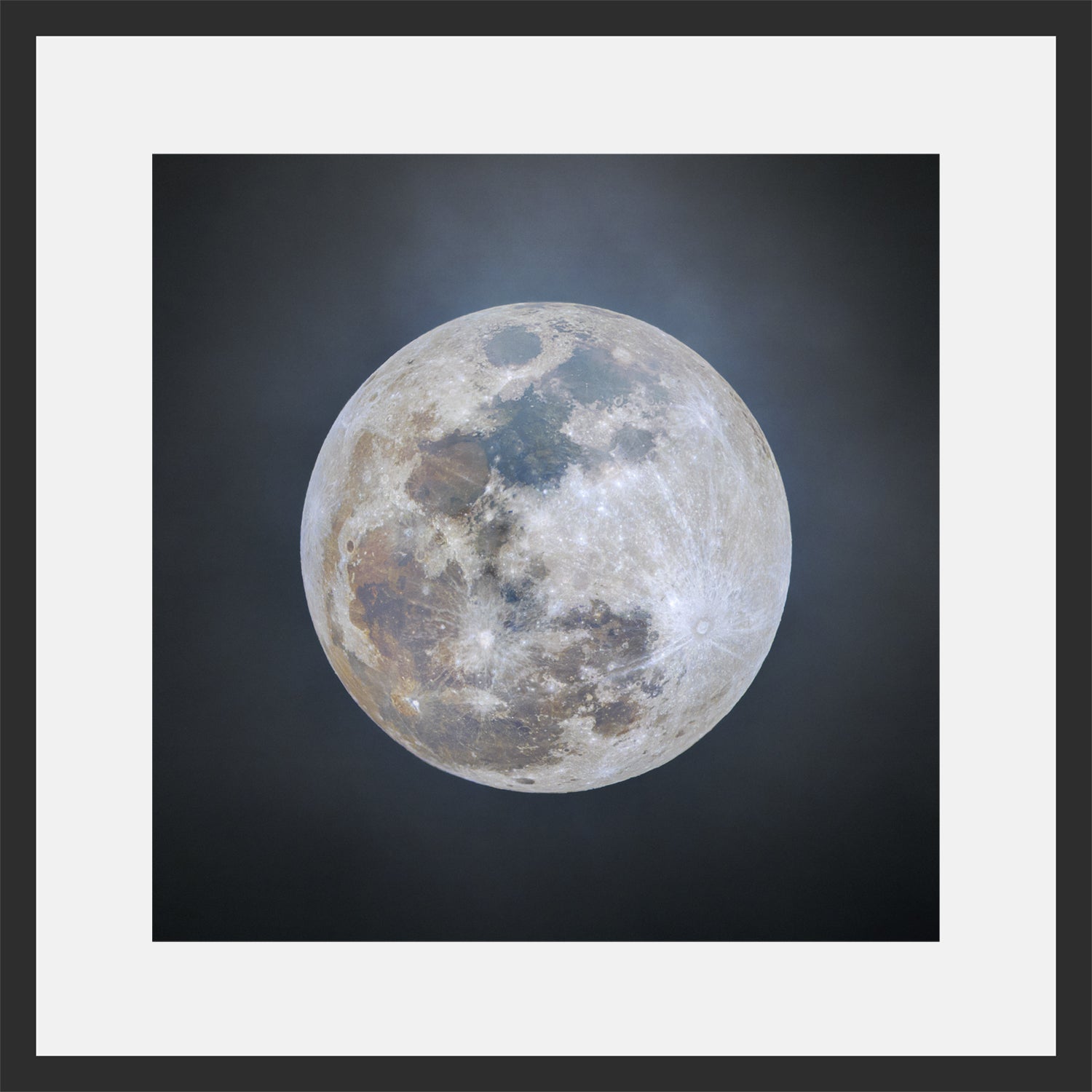 Sarah Mathews - Mineral Moon Framed Print