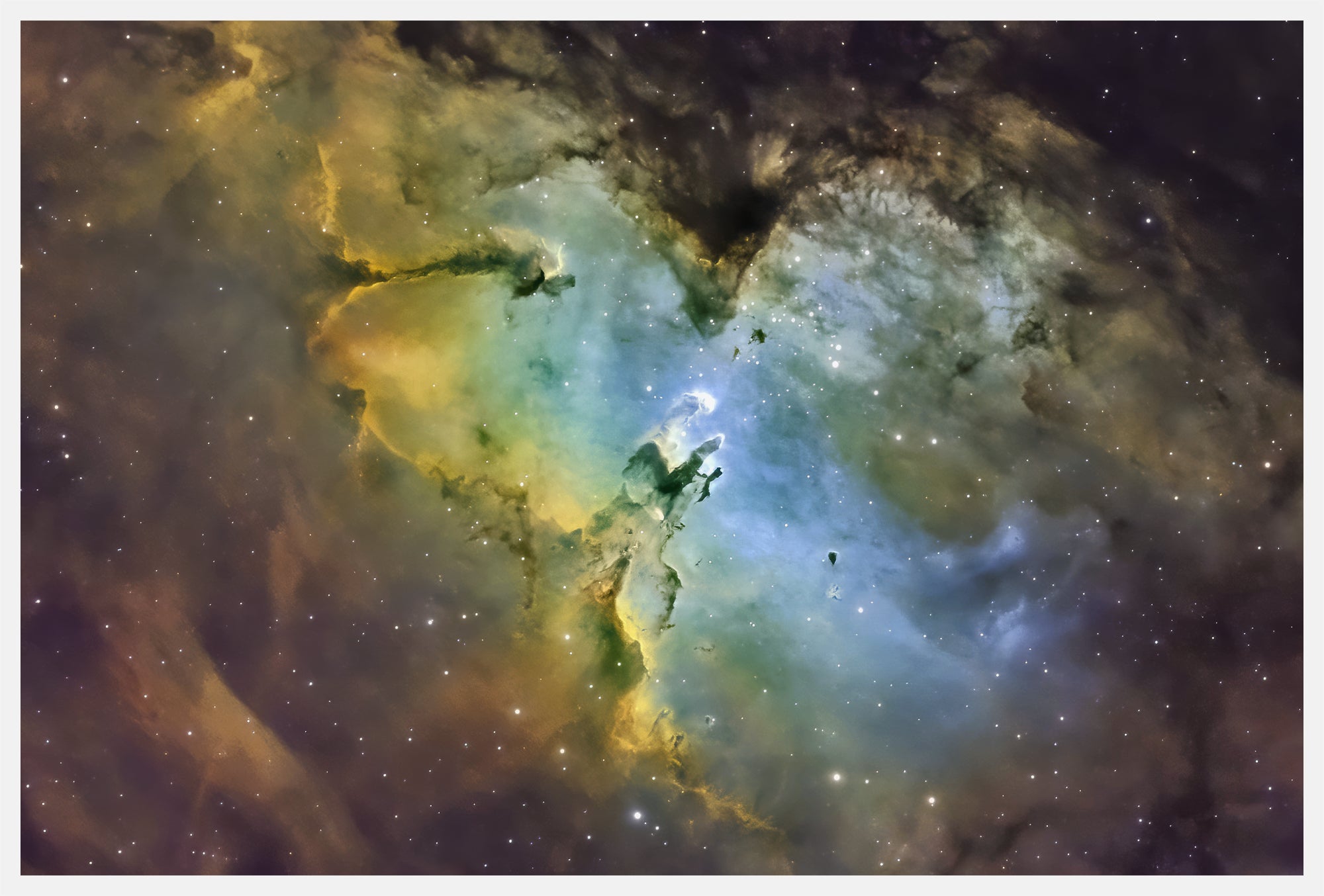 Sarah Mathews - Pillars of Creation Print