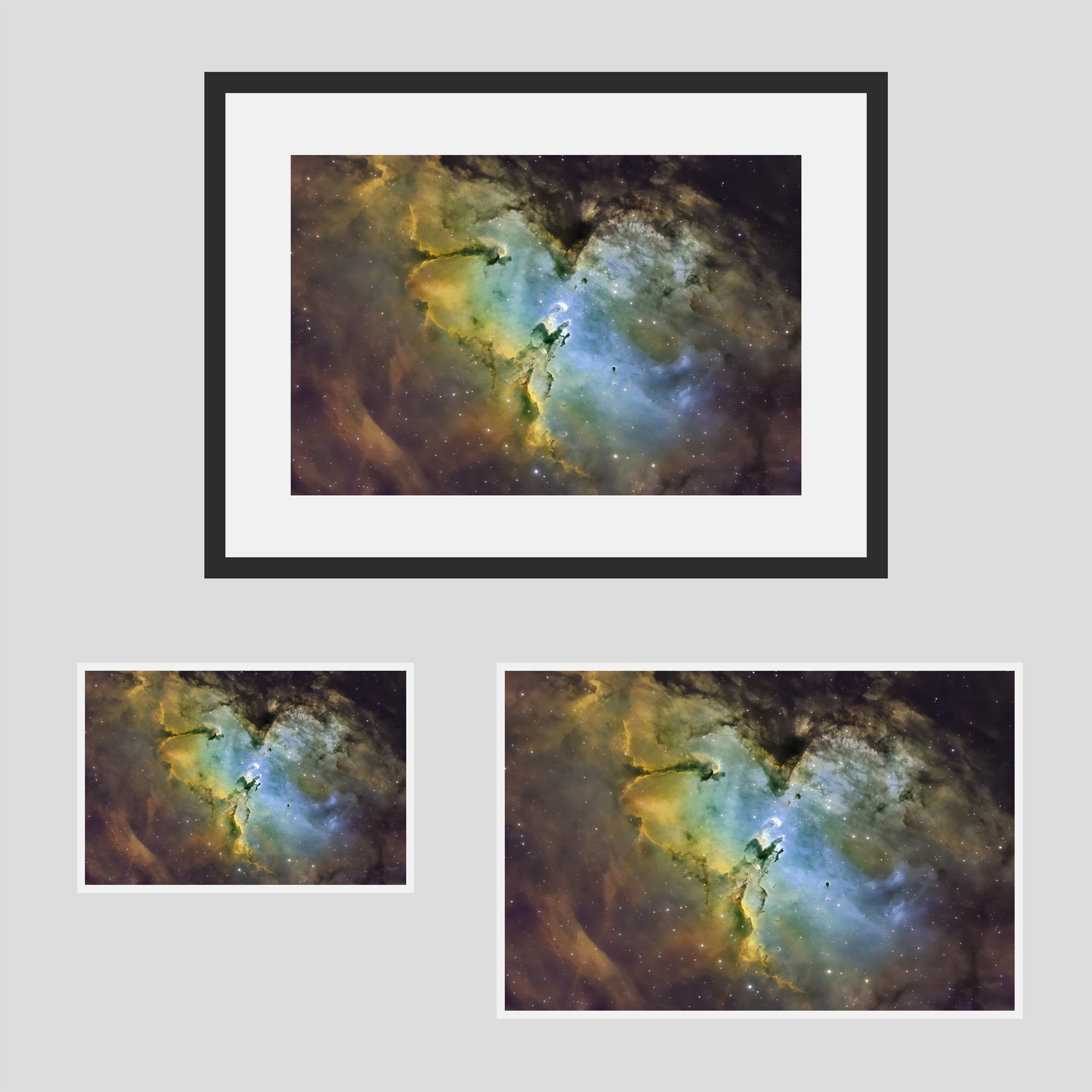 Sarah Mathews - Pillars of Creation Sizes